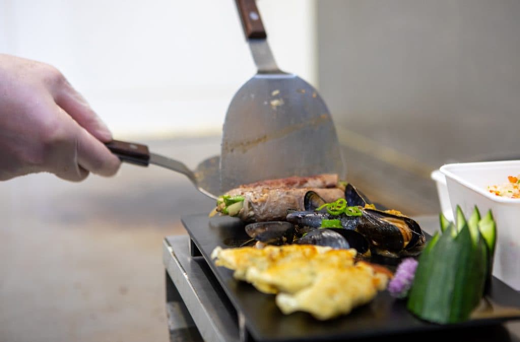 Teppanyaki Gerechten